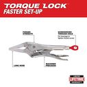 10" Curved Jaw & 6" Long Nose TORQUE LOCK&trade; Locking Pliers Set, 2 Piece image number 1