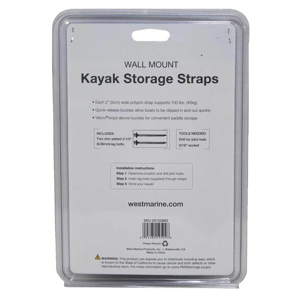 Kayak Storage Boat Straps image number 2