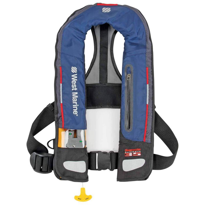 Deep Water Automatic Inflatable Life Jacket image number 0