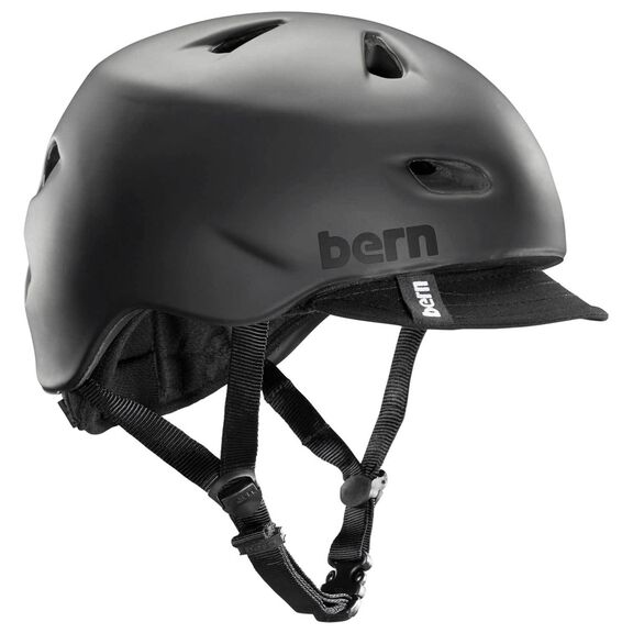 BERN UNLIMITED Men's Brentwood Bike Helmet, Black, 2XL/3XL