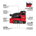 M18 FUEL&trade; 3"x18" Belt Sander image number 1