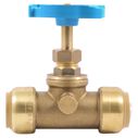 SharkBite Stop Valve with Drain/Vent, 3/4" image number 0