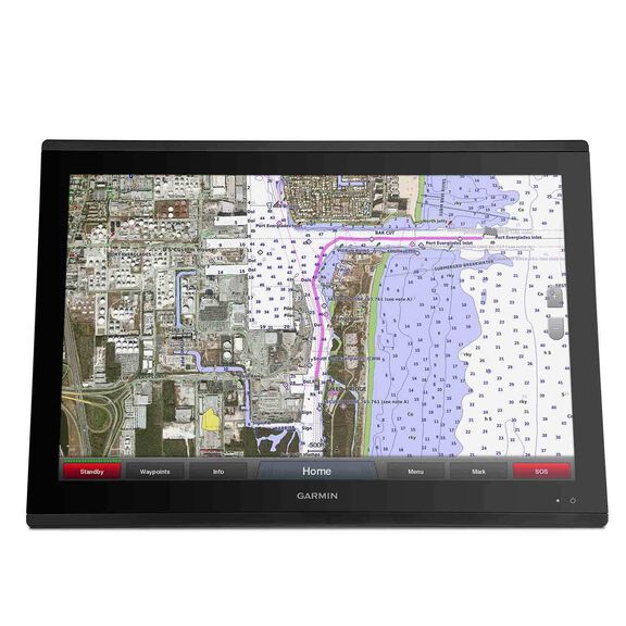 GPSMAP 8424 Multifunction Display with Worldwide Basemap Charts image number 1