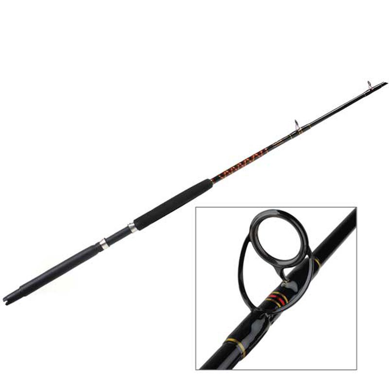 7' Handcrafted Boat Live Bait Conventional Rod, Medium Power image number null