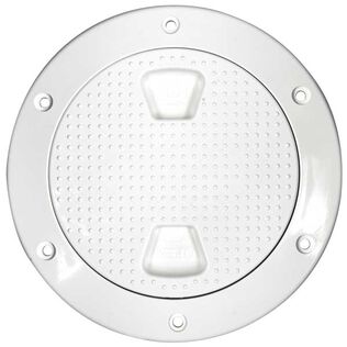 Screw-In ASA Plastic Deck Plates Nonskid Diamond