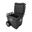 RollR 45 Quart Wheeled Hard Cooler with Telescopic Handle, Granite image number 5