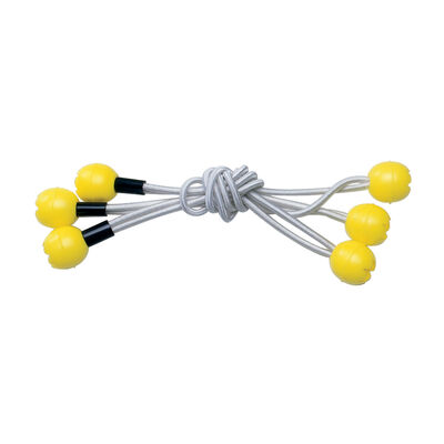 12"L Sail Tie with Yellow Ball Ends
