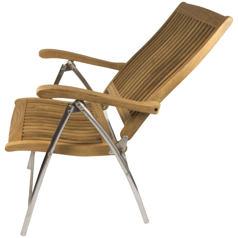 Windrift Teak Folding Deck Chair image number 1