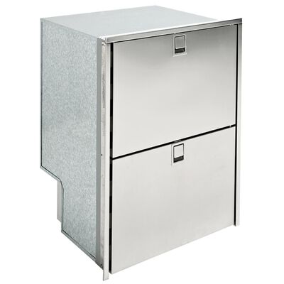 Drawer 160 Light Refrigerator/Freezer, AC/DC, 5.5 Cu. Ft., Stainless Steel, 4-Sided Flush Mount Flange
