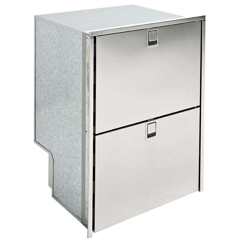 Drawer 160 Light Refrigerator/Freezer, AC/DC, 5.5 Cu. Ft., Stainless Steel, 4-Sided Flush Mount Flange image number 0