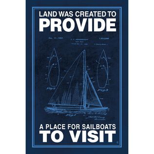 A Place for Sailboats to Visit Poster