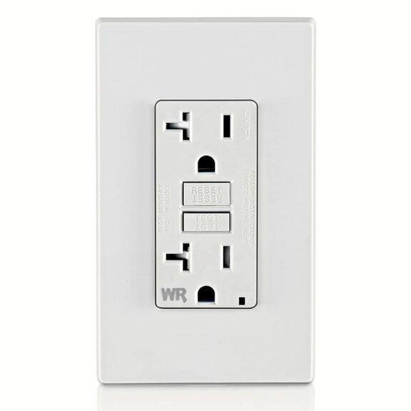 20 Amp 125 Volt Receptacle/Outlet, 20 Amp Feed-Through image number 2