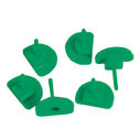 Green Replacement Indicator Pins, 6-Pack image number 1