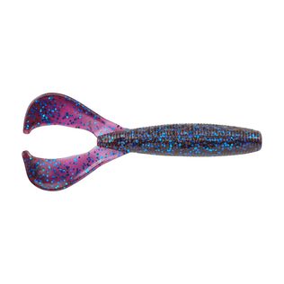 PBBBG4-BF PWRBAIT BOSS GRUB 4IN BLUFLECK