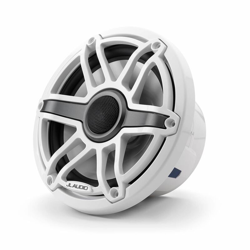 M6-770X-S-GwGw 7.7" Marine Coaxial Speakers, White Sport Grilles image number 1