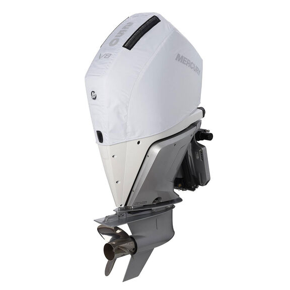 Mercury 8M0228521 4.6L V8 250hp Outboard Vented Splash Cover, White image number 0