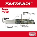 FASTBACK&trade; Camo Folding Knife image number 1