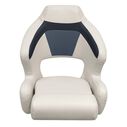 Premier Series Pontoon XL Bucket Seat with Flip Up Bolster image number 1