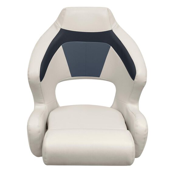 Premier Series Pontoon XL Bucket Seat with Flip Up Bolster image number 1