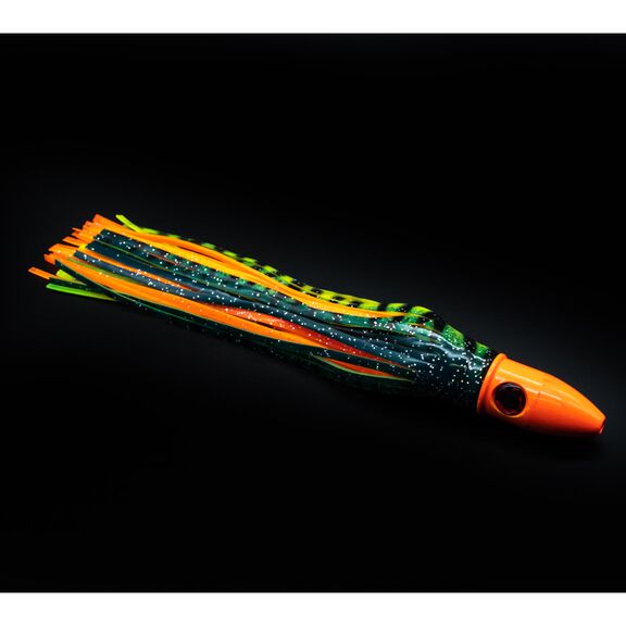 Medium Orange Aluminum Bullet Head Dolphin image number 0