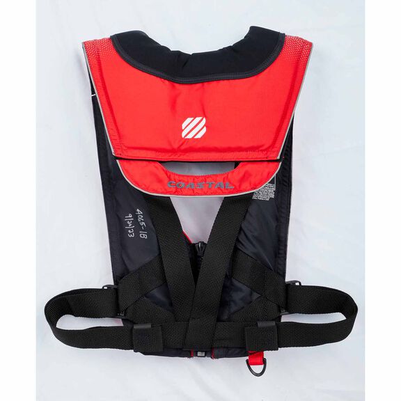 Coastal Zippered Automatic/Manual 24 Gram Inflatable PFD image number 1