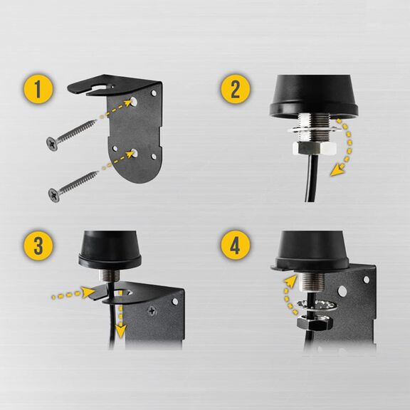 Vosker Long Range Cellular Antenna for Outdoor Surveillance image number 5
