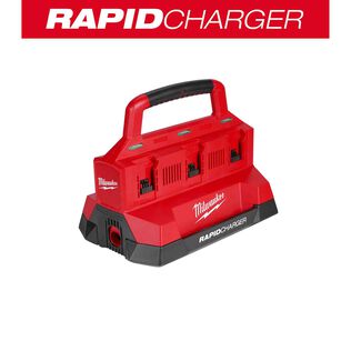 M18&trade; PACKOUT&trade; Six Bay Rapid Charger