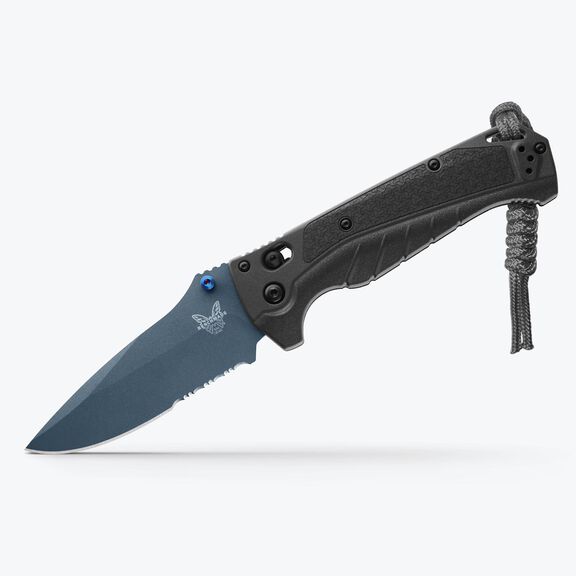 Adira Serrated Folding Knife, Tempest Gray image number 0