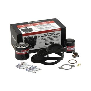 MerCruiser 4.3L Carbureted Engine with Alpha Sterndrive 300 Hour Maintenance Kit