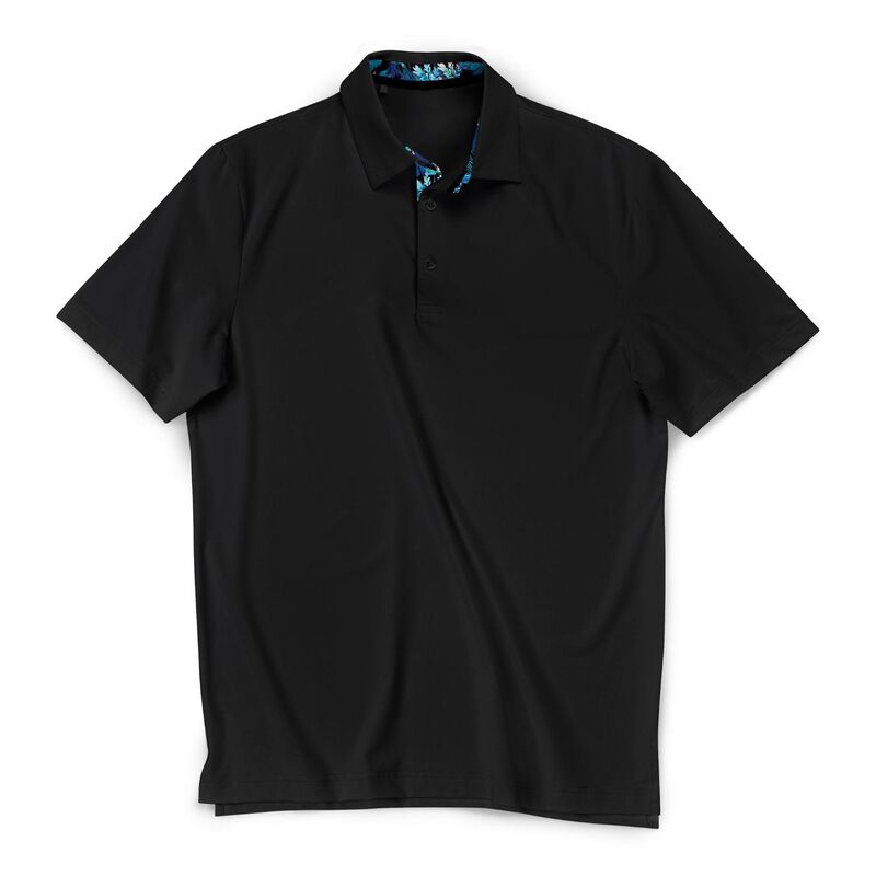 Scales Men's Offshore Core Polo, in Black, Size Medium | by West Marine