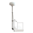 8' Pole with 48" Standoff and 1" Rail Kit image number 0
