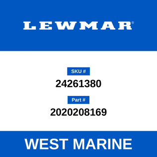 Lewmar Size 2/Size 3 Rubber Upstand Buffer, Black
