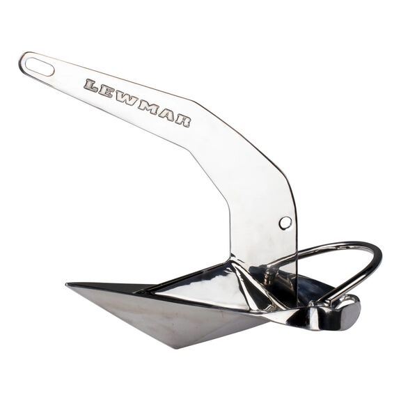 Epsilon Stainless Steel Anchor - 140 lb / 63 kg for Power and Sailboats image number 0