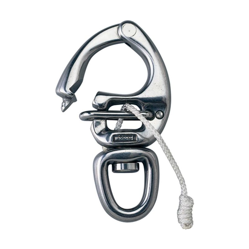 4 3/4" L Stainless Steel Quick-Release Shackle image number 0
