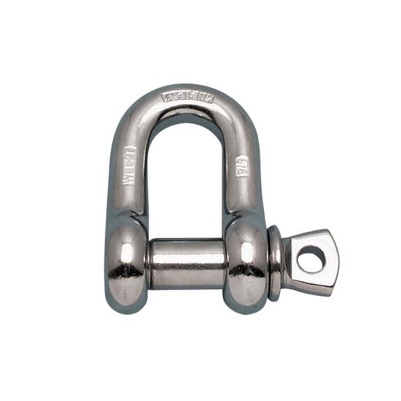 Chain Shackle FS W/Screw Pin 7/16" 316 NM image number 0