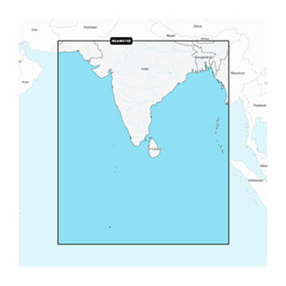 Garmin Navionics+ AW015R Indian Subcontinent, Electronic Chart