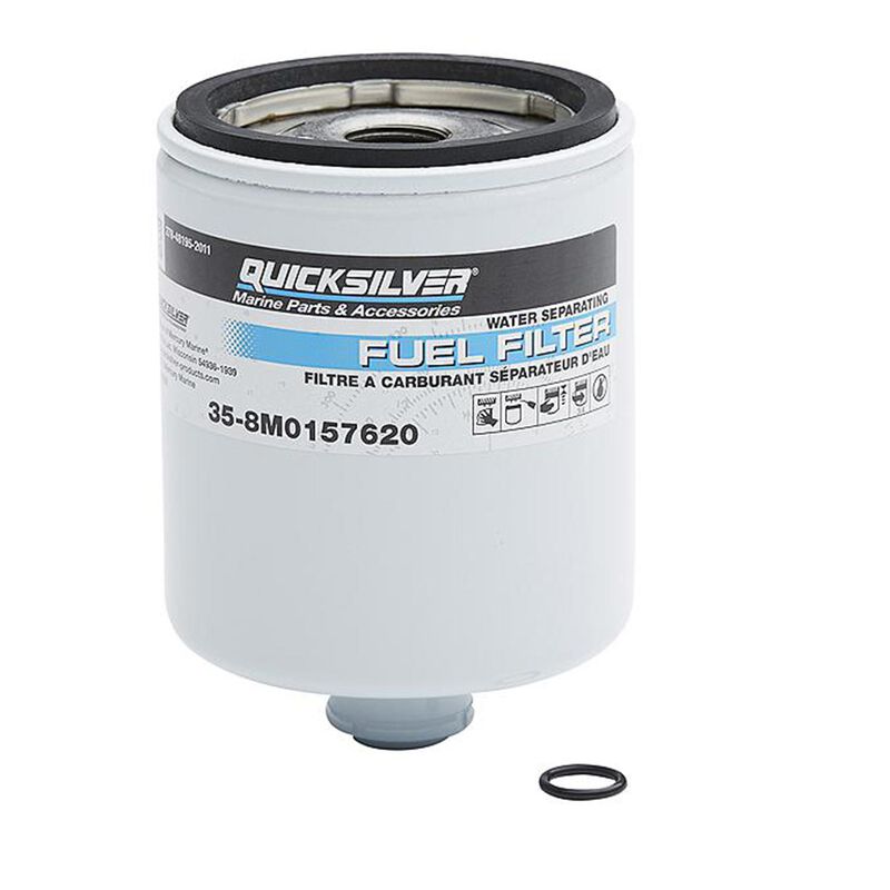 QUICKSILVER 8M0157620 Water Separating Fuel Filter for Select L6 Verado