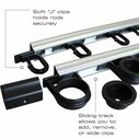 All Weather 3 in 1, Aluminum Expandable 10 Rod Rack image number 4