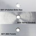 4" Round Pads, 4-Hole, Mill Finish image number 2