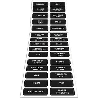 Large Format Distribution Panel Labels