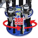 Guy Harvey Mahi Spinning 9 Fishing Rod Storage Rack, Vertical Fishing Pole Rod Holder image number 1
