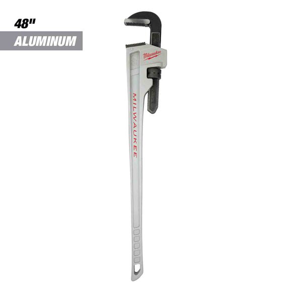48" Aluminum Pipe Wrench image number 0