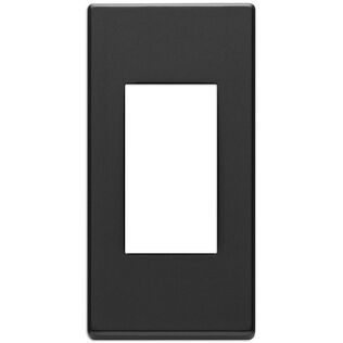 Vimar Eikon Total Look 22666.03 6-Module Cover Plate, Lava Grey