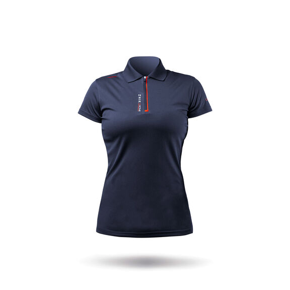 Women's UV Active Zip Collar Sports Polo image number 0