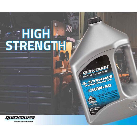 25W-40 Marine Engine Oil, 1 Gallon image number 3