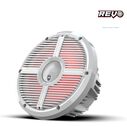 Wet Sounds REVO CX-10 XW-W S2 10-inch High Output Component Style Coaxial Speakers with XW-White RGB Grilles image number 2
