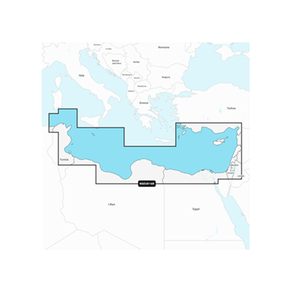 Navionics Platinum+ EU016R Mediterranean Sea, Southeast, Electronic Chart image number 0