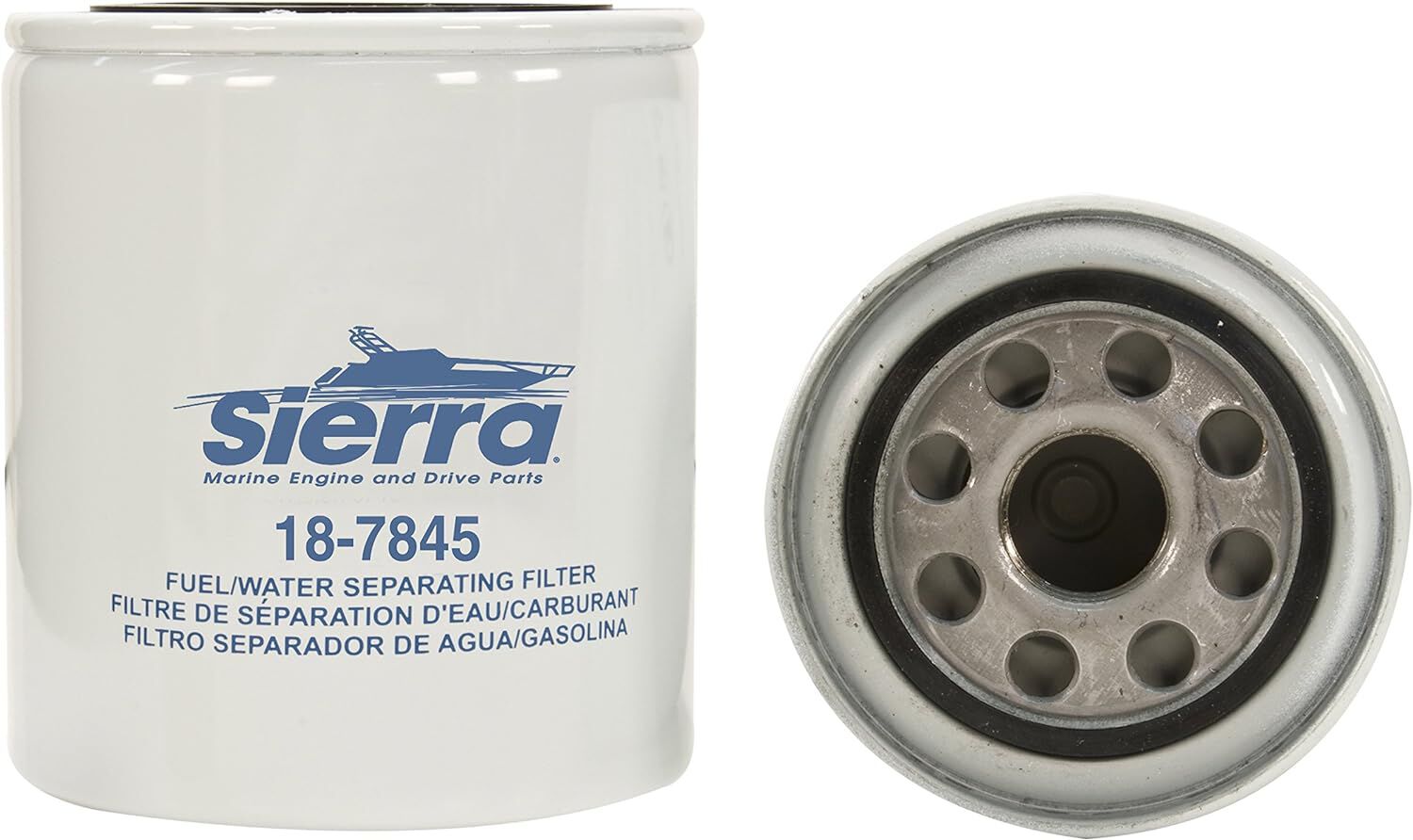 SIERRA Sierra 18-7845 Long Fuel Filter/Water Separator, 21-Micron