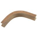 Teak Bulkhead Molding, 1/2" Track Inside Corner, 1 3/16" x 5/8" image number 3