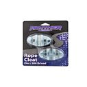 3" Rope Cleat, Zinc Plated, 2-Pack image number 1